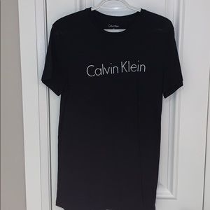 Calvin Klein Plain Black Tee